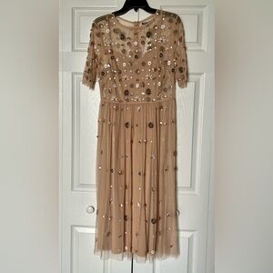 Gianni Bini Hello Sailor Beaded Dress